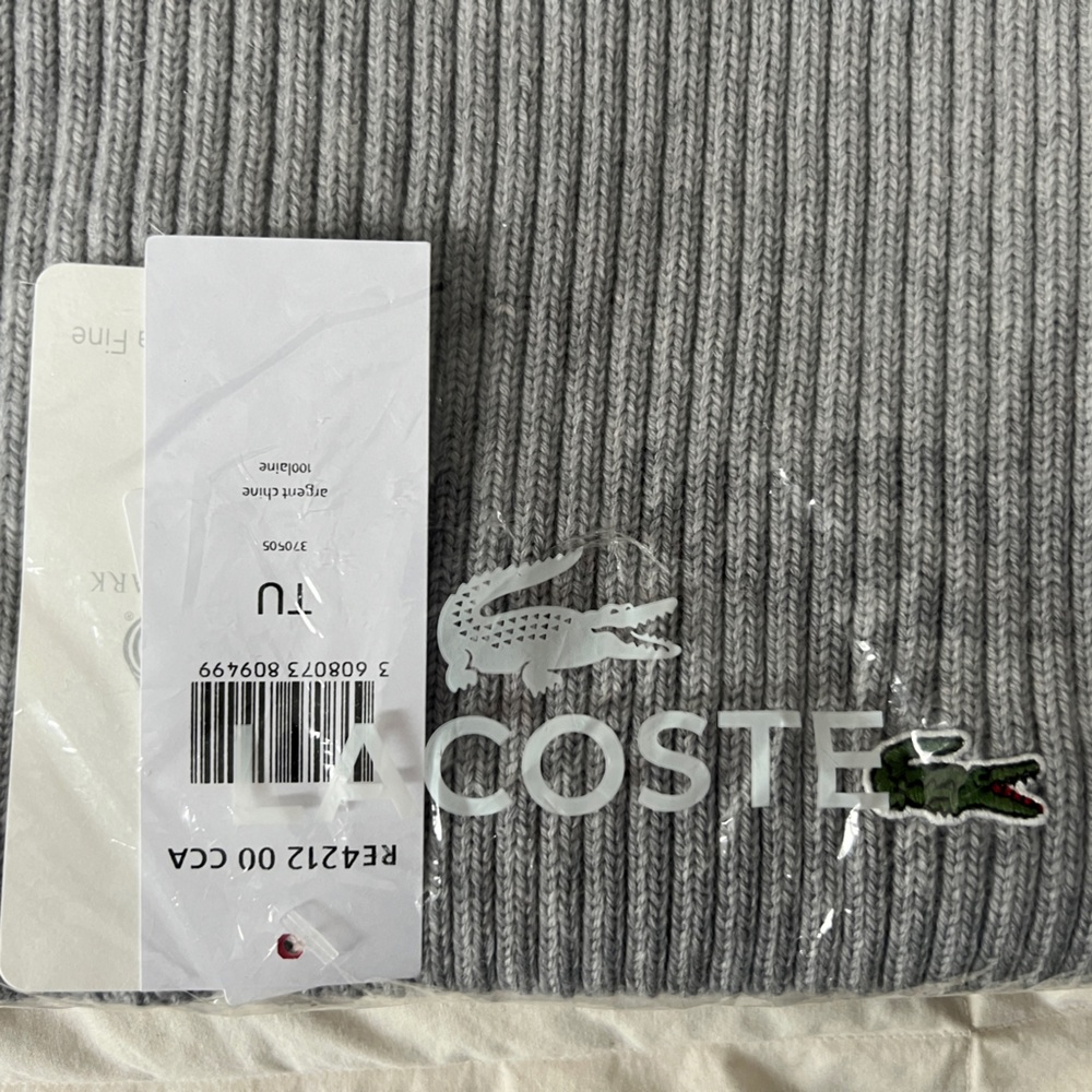 Lacoste Wool Scarf